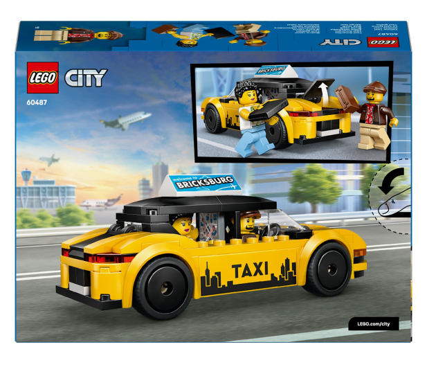 LEGO CITY 60487 Żółta taksówka - 1473502 - zdjęcie 13